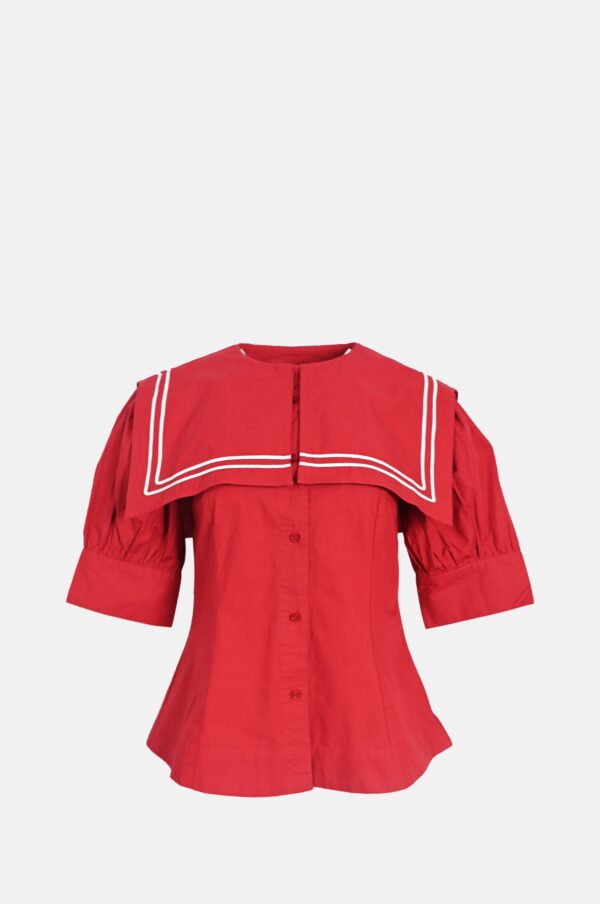 Aceberry Keisha Blouse – Cherry Red