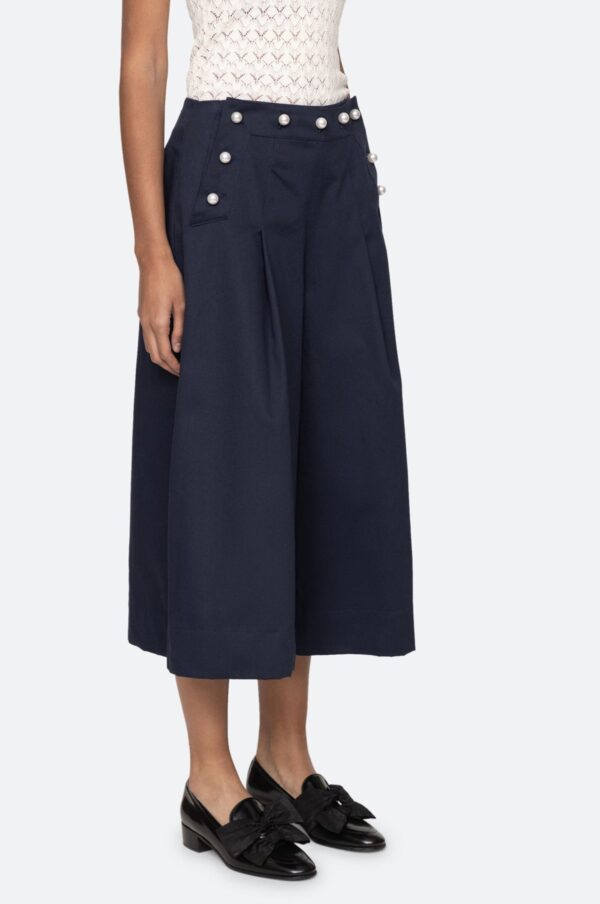 Aceberry Suzette Navy Sportswear Flare Pants - Image 6