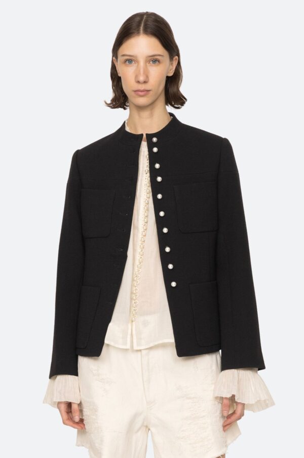 Aceberry Suzette Sportswear Jacket – Black - Image 8