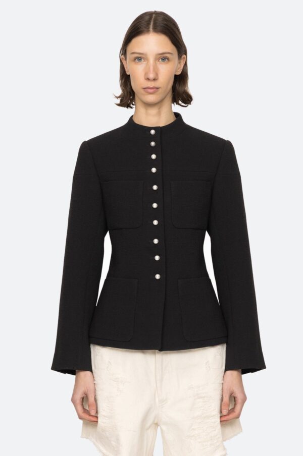 Aceberry Suzette Sportswear Jacket – Black - Image 9